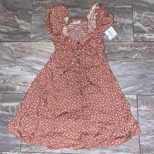 Arizona Coral Floral Dress